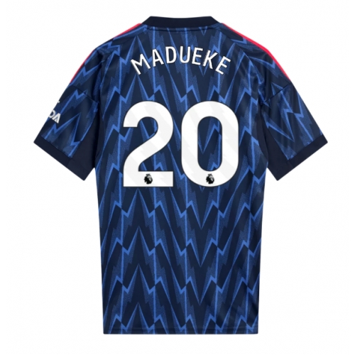 Billige Fotballdrakt Arsenal Noni Madueke #20 Replika Bortedrakt 2025-26 Kortermet Billige Fotballdrakt Arsenal Noni Madueke #20 Replika Bortedrakt 2025-26 Kortermet